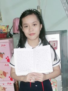 Chân dung học sinh Phạm Thị Bích Tuyền 5A